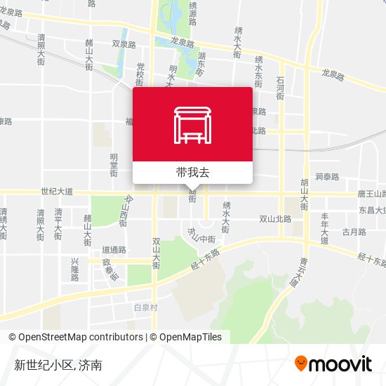 新世纪小区地图