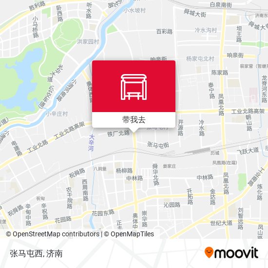 张马屯西地图