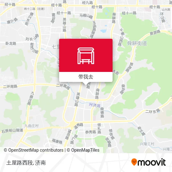 土屋路西段地图