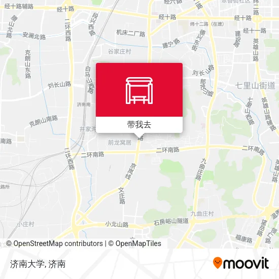 济南大学地图