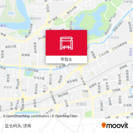 盐仓码头地图