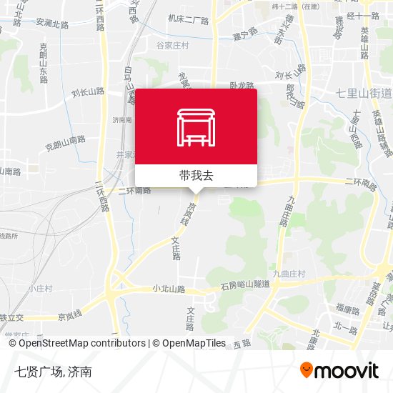 七贤广场地图