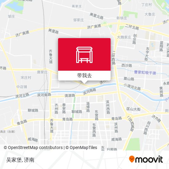 吴家堡地图