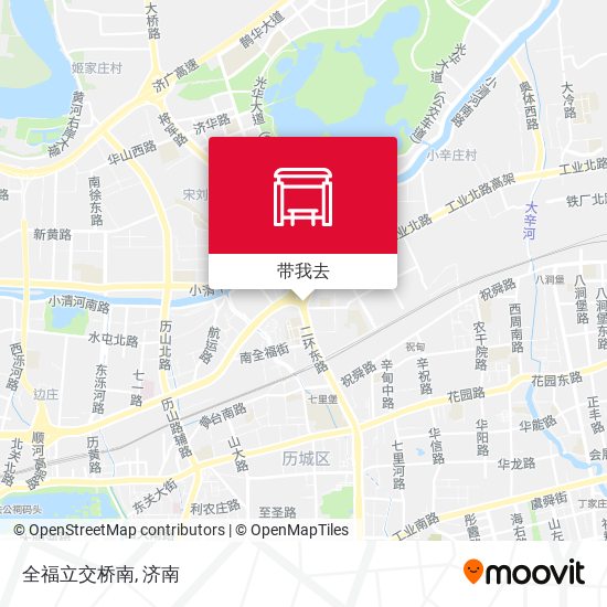 全福立交桥南地图