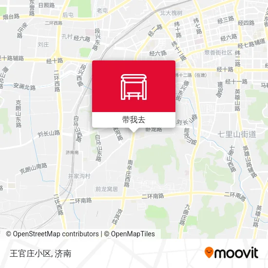 王官庄小区地图