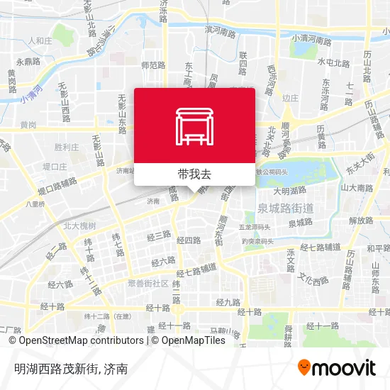 明湖西路茂新街地图