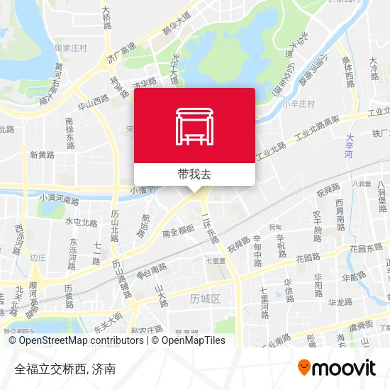 全福立交桥西地图