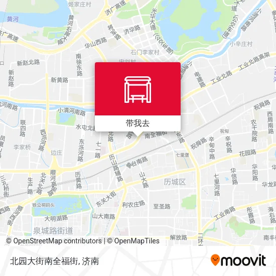 北园大街南全福街地图