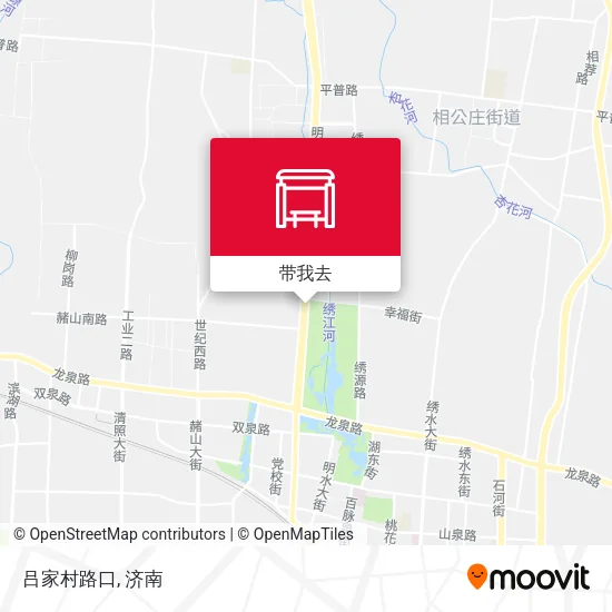 吕家村路口地图