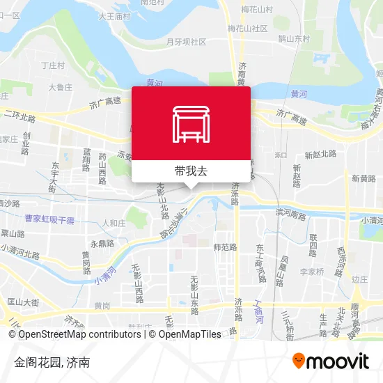 金阁花园地图
