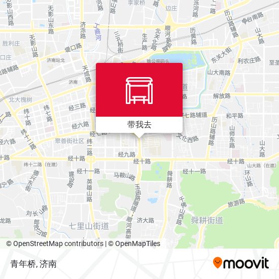 青年桥地图
