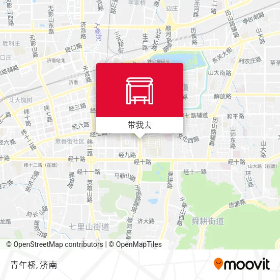 青年桥地图