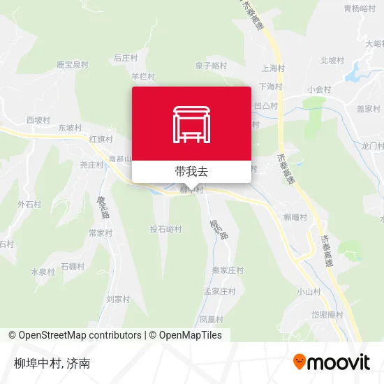 柳埠中村地图