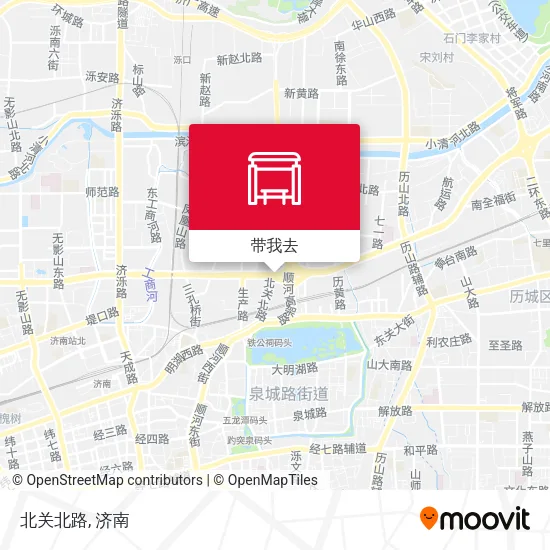 北关北路地图