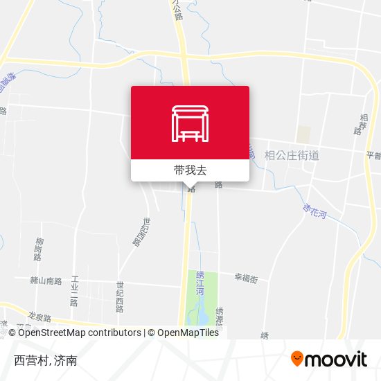 西营村地图