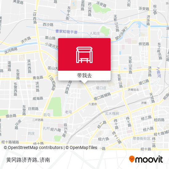 黄冈路济齐路地图