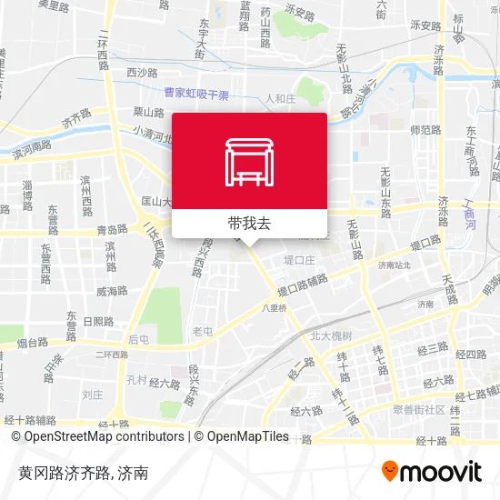 黄冈路济齐路地图