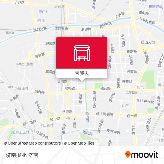 济南报业地图