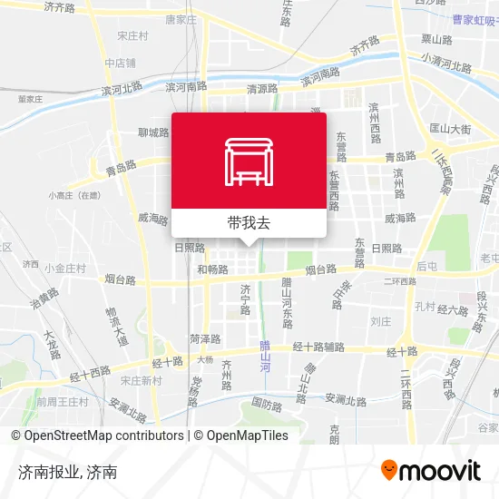 济南报业地图