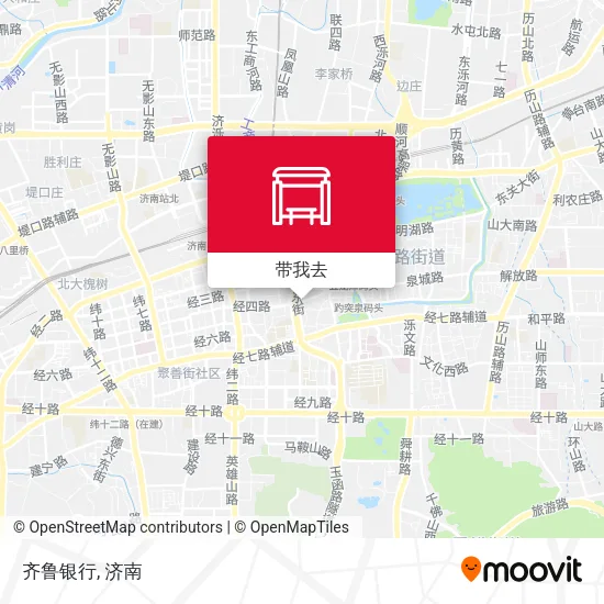 齐鲁银行地图