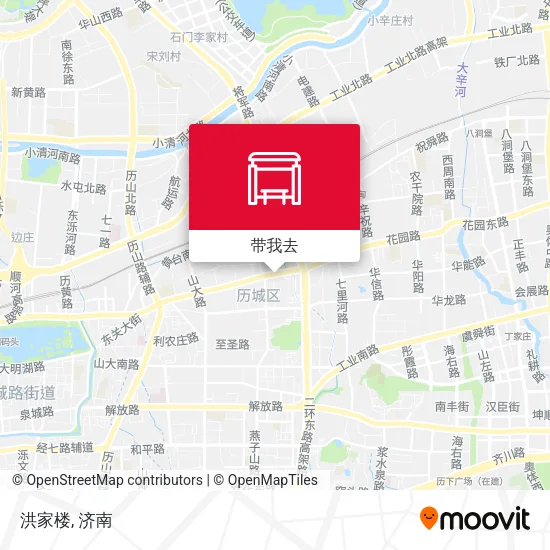 洪家楼地图