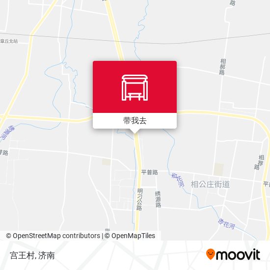 宫王村地图