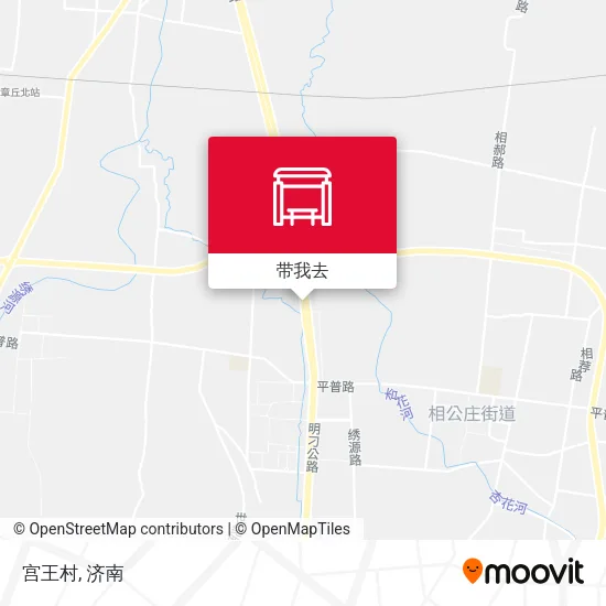 宫王村地图