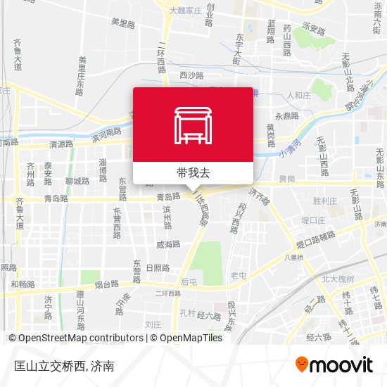 匡山立交桥西地图