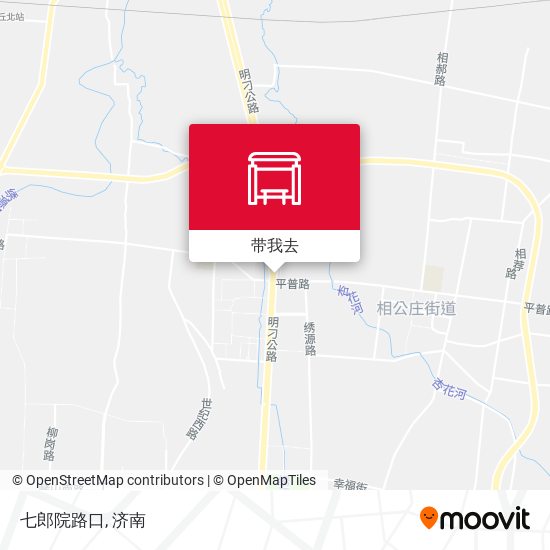 七郎院路口地图