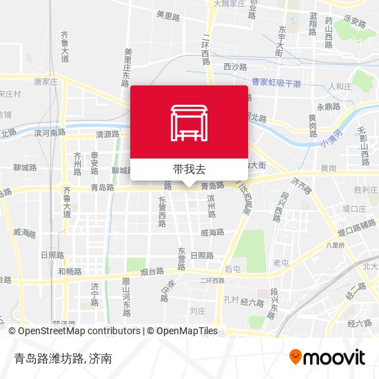 青岛路潍坊路地图
