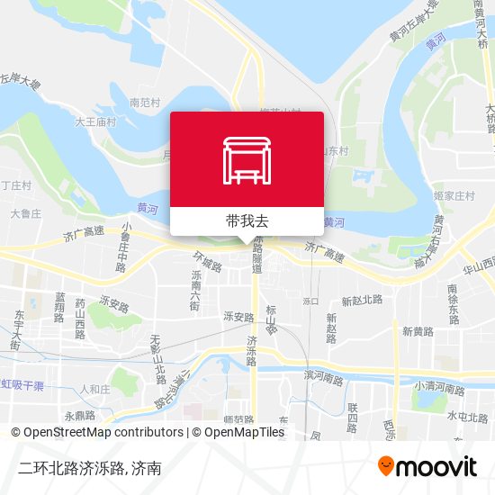 二环北路济泺路地图