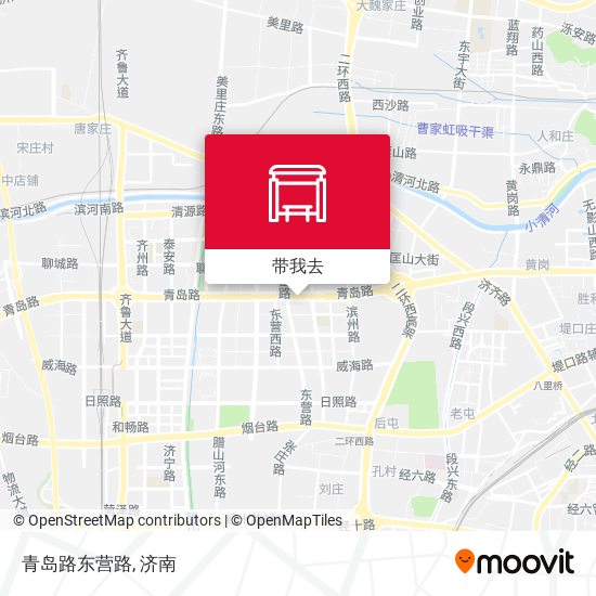 青岛路东营路地图