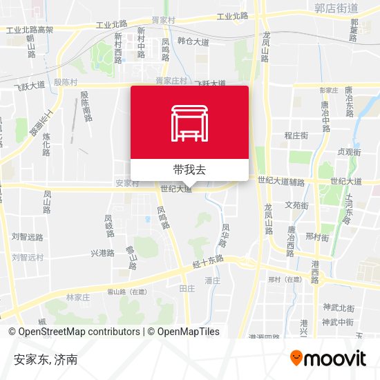 安家东地图