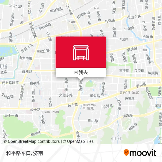 和平路东口地图