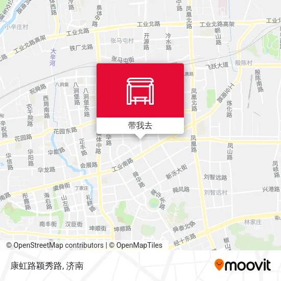 康虹路颖秀路地图