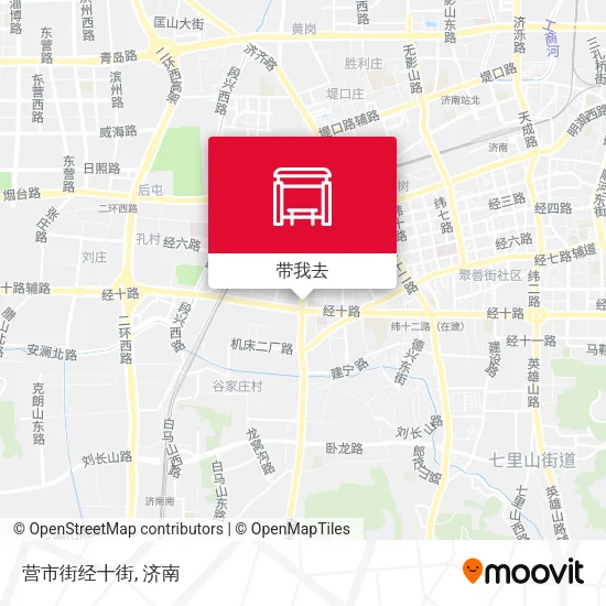 营市街经十街地图