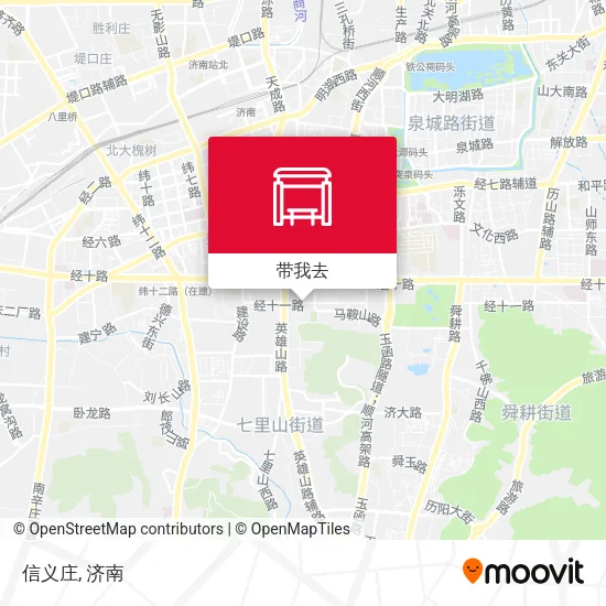 信义庄地图