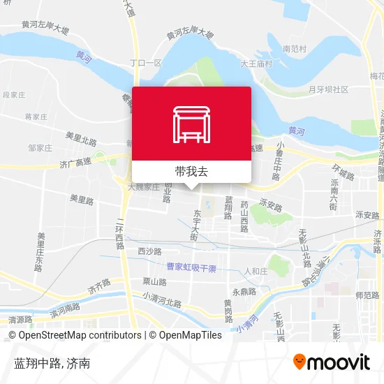 蓝翔中路地图