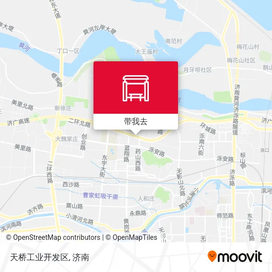 天桥工业开发区地图