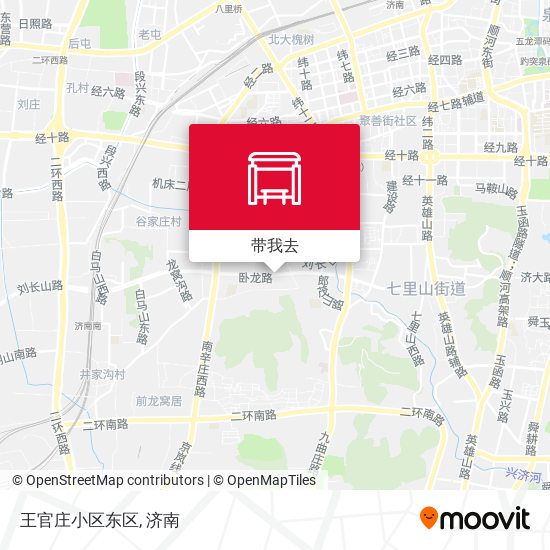 王官庄小区东区地图