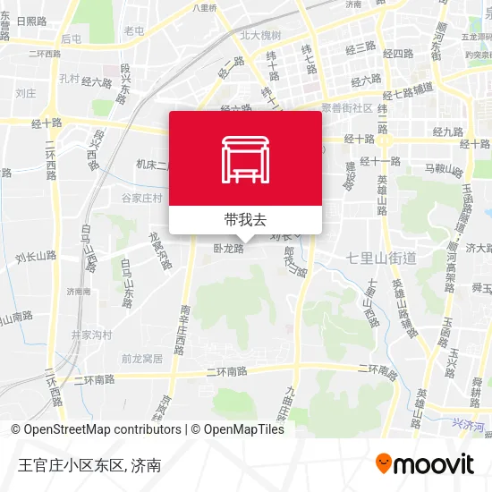 王官庄小区东区地图