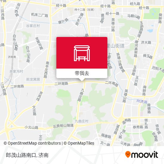 郎茂山路南口地图