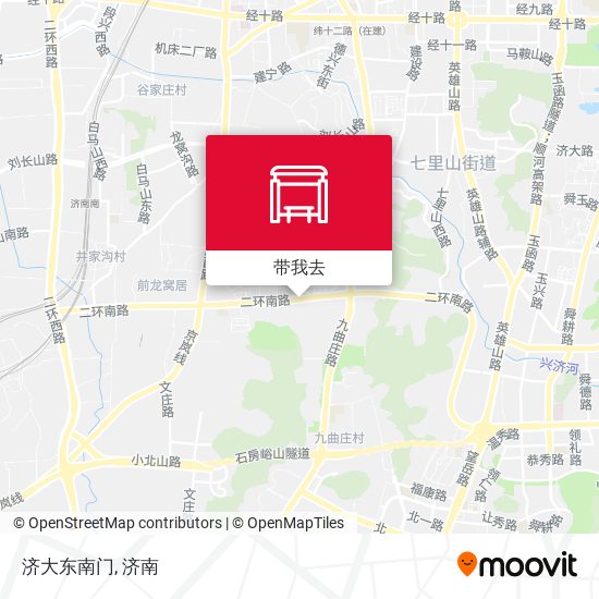 济大东南门地图