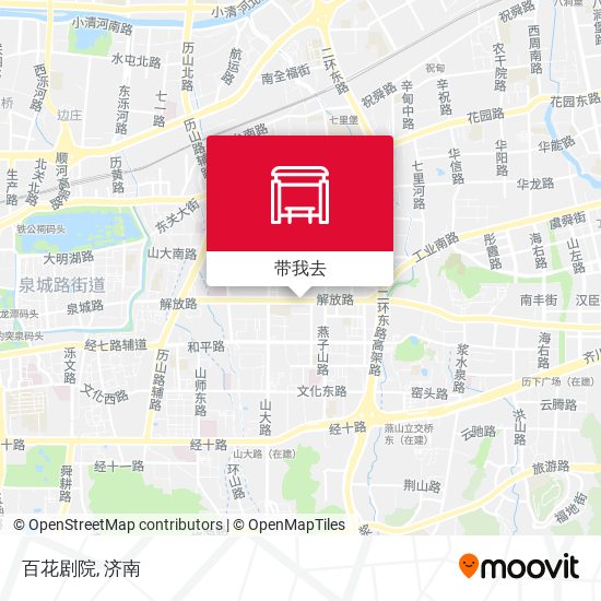 百花剧院地图
