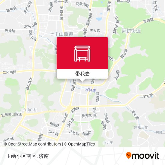 玉函小区南区地图
