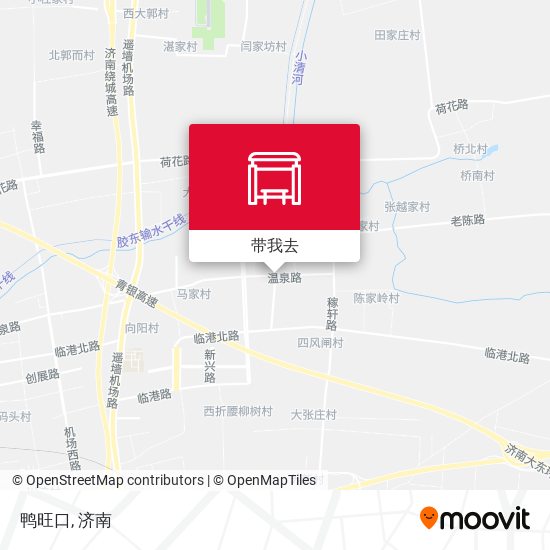 鸭旺口地图