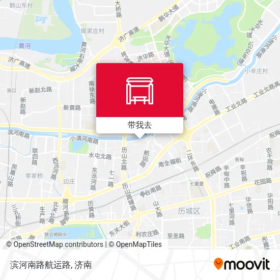 滨河南路航运路地图