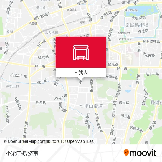 小梁庄街地图
