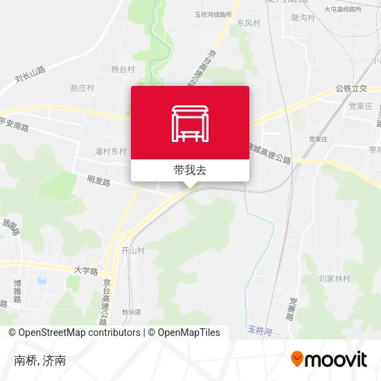 南桥地图