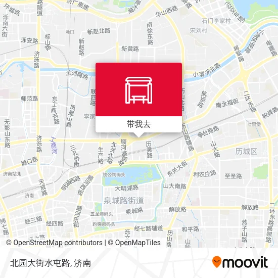 北园大街水屯路地图